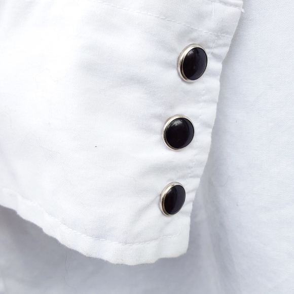 1970s white embroidered western shirt - Picture 4 of 7